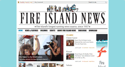 Desktop Screenshot of fireisland-news.com